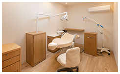 個室診療室を完備し、より安心安全な診療空間を作りました。